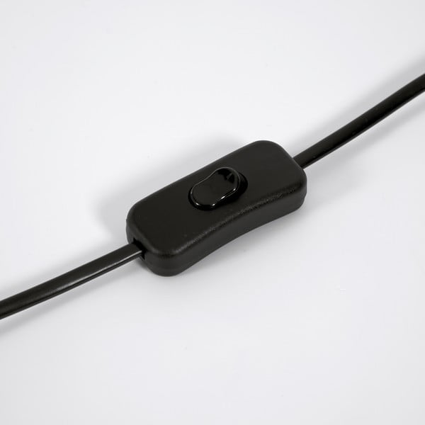 Stolní lampa ve zlaté barvě se skleněným stínidlem (výška 40 cm) Hestia – Kave Home-image-2