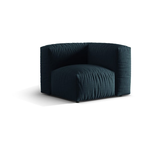Tmavě modrý modul pohovky (variabilní roh) Martina – Micadoni Home-image-1