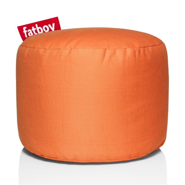 Matný oranžový sedací vak Fatboy Point