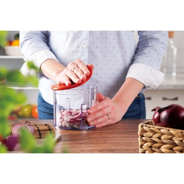 Elektrický sekáček na ovoce a zeleninu Burgundy Metallic Line - BerlingerHaus-image-3