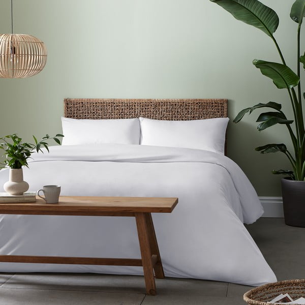 Bílé povlečení 200x200 cm So Soft - Catherine Lansfield-image-1