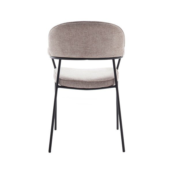 Béžová jídelní židle s područkami Kindersley – Unique Furniture-image-4