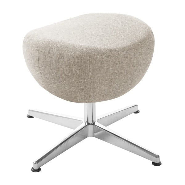 Krémová otočná stolička/podnožka My Pop Design Indiana