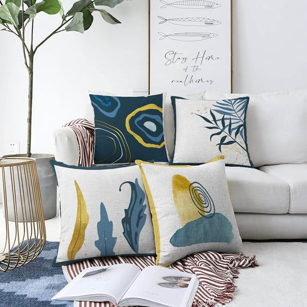 Povlaky na polštáře v sadě 4 ks 43x43 cm – Mila Home-image-1