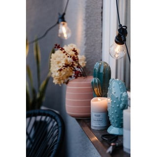 Hnědá svíčka Rustic candles by Ego dekor Rust, doba hoření 38 h