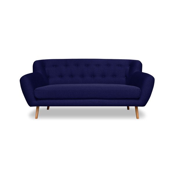Sada 2 modrých pohovek pro dva a pro tři Cosmopolitan design London-image-4