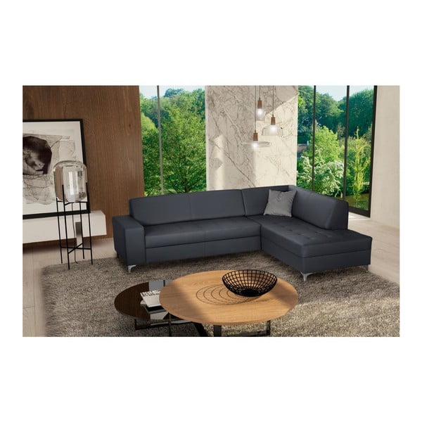 Tmavě šedá pohovka Florenzzi Fioravanti, pravý roh-image-4