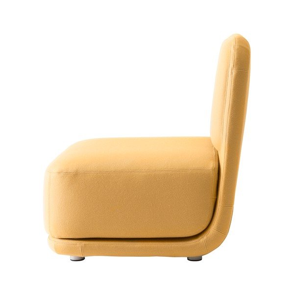 Žluté křeslo Softline Standby Medium-image-2