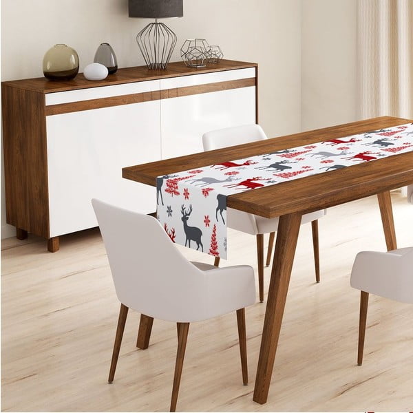Běhoun na stůl s vánočním motivem 40x140 cm Snowflakes – Mila Home