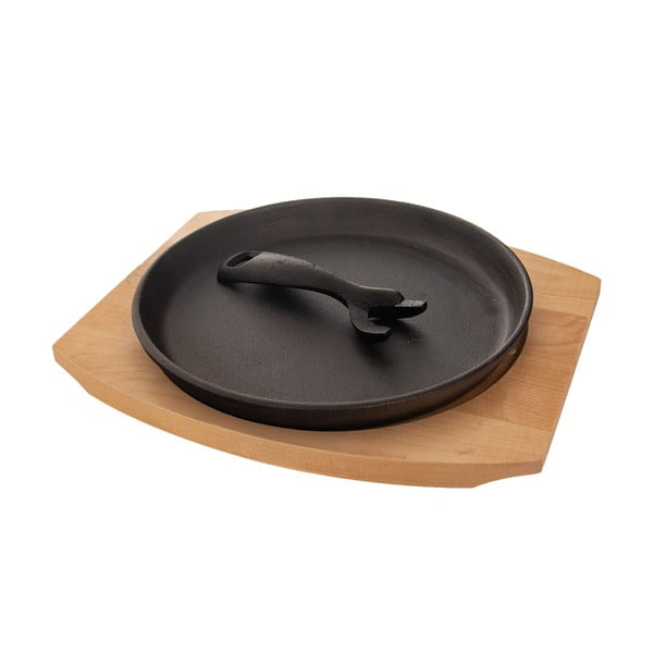 Grilovací litinová pánev s odnímatelnou rukojetí ø 22 cm LITINA – Orion-image-3