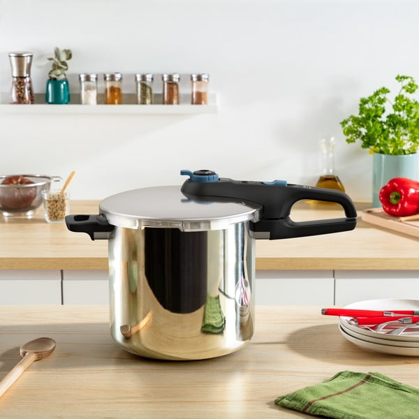 Tlakový  nerezový hrnec 8 l Secure Trendy – Tefal-image-2