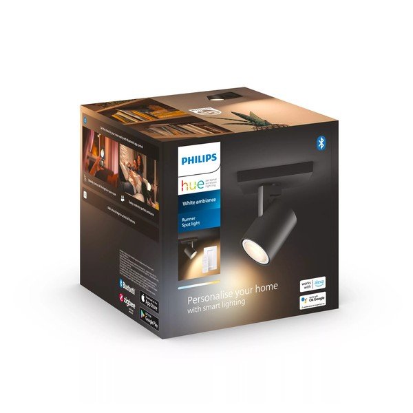 Smart nástěnné svítidlo GU10, 5 W Runner – Philips Hue-image-3