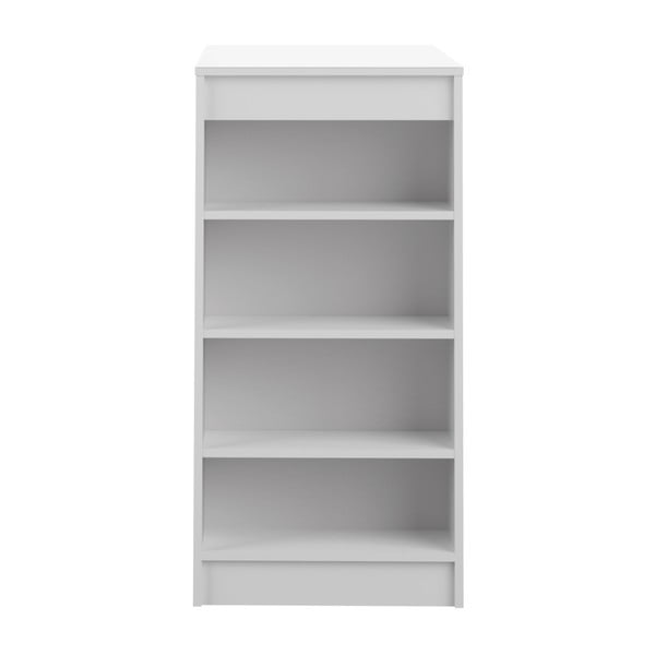 Bílý barový stůl s bílou deskou TemaHome Aravis-image-2