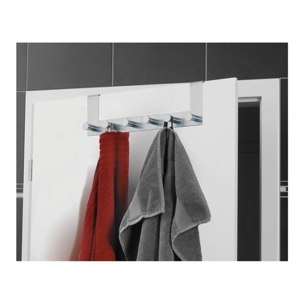 Kovový věšák na dveře ve stříbrné barvě 39 cm Celano – Wenko-image-2