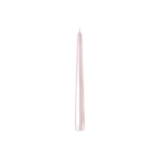 Sada 4 růžových svíček Unipar Metallic, doba hoření 7 h