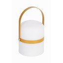 Bílá venkovní lampa Kave Home Janvir, výška 16 cm