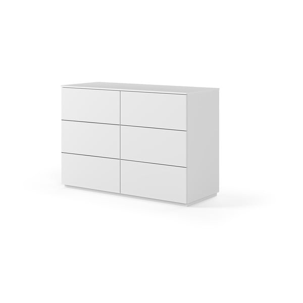 Bílá komoda s šuplíky TemaHome Join, 120 x 84 cm-image-2