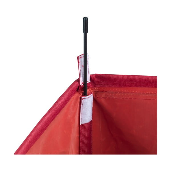 Červený trojitý koš na prádlo Wenko Trivo, 117,6 l-image-4