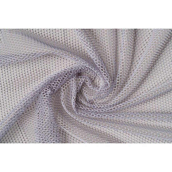 Šedá záclona 140x245 cm Miko – Mendola Fabrics-image-1