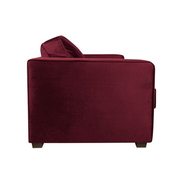 Trojmístná pohovka v barvě burgundy Cosmopolitan Design Denver-image-2