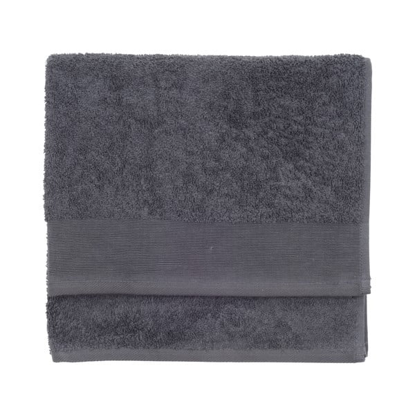 Antracitový froté ručník Walra Prestige, 60 x 110 cm