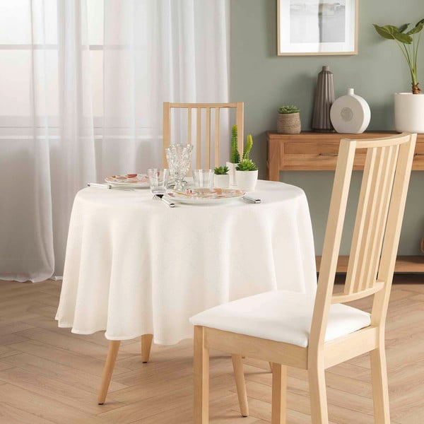 Ubrus z žakáru ø 180 cm Stella – douceur d'intérieur-image-2