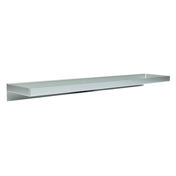 Kovová police ve stříbrné barvě 80 cm Bakku – OYOY Living Design