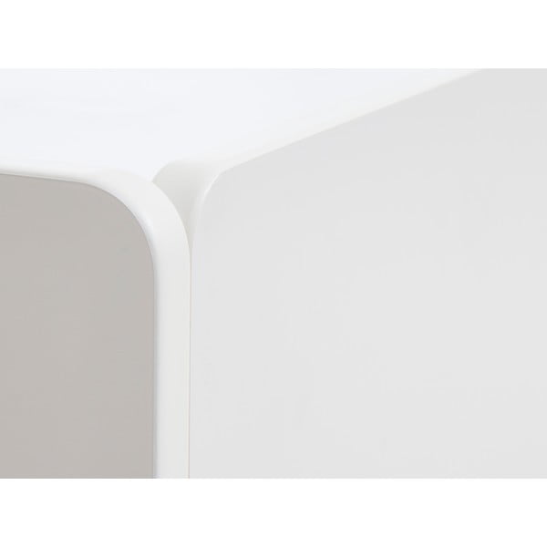 Bílý TV stolek 160x55x45 cm Bera – Unique Furniture-image-3