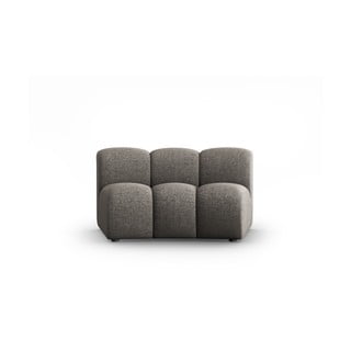 Tmavě šedý modul pohovky (středový díl) Lupine – Micadoni Home