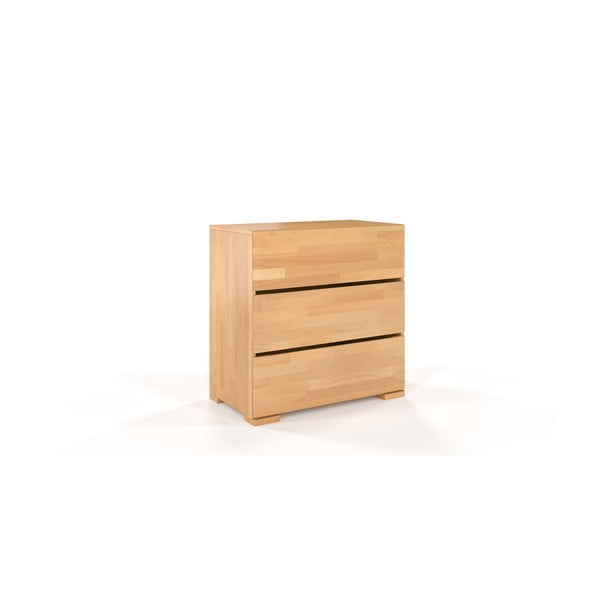 Komoda z bukového dřeva Skandica Sandemo, 80 x 81 cm-image-2