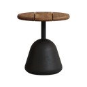 Kulatý zahradní konferenční stolek s deskou z akácie ø 43 cm Saura – Kave Home