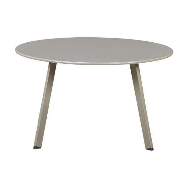 Kovový kulatý zahradní konferenční stolek ø 70 cm Fer – WOOOD