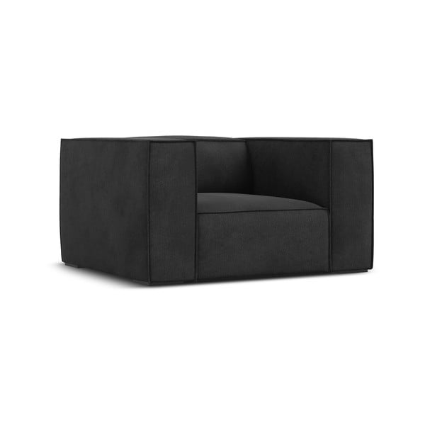Tmavě šedé křeslo Madame – Windsor & Co Sofas