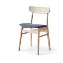 Jídelní židle z dubového dřeva v modro-přírodní barvě Mosbøl – Hammel Furniture