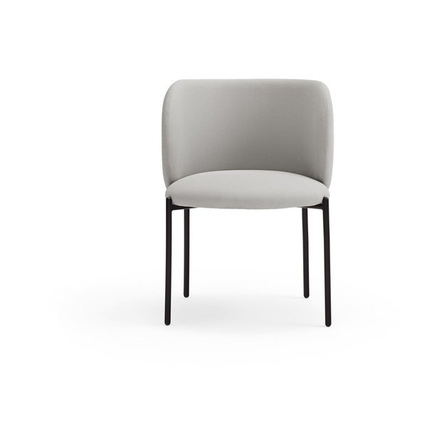 Světle šedá čalouněná jídelní křesla v sadě 2 ks Mogi – Teulat-image-2