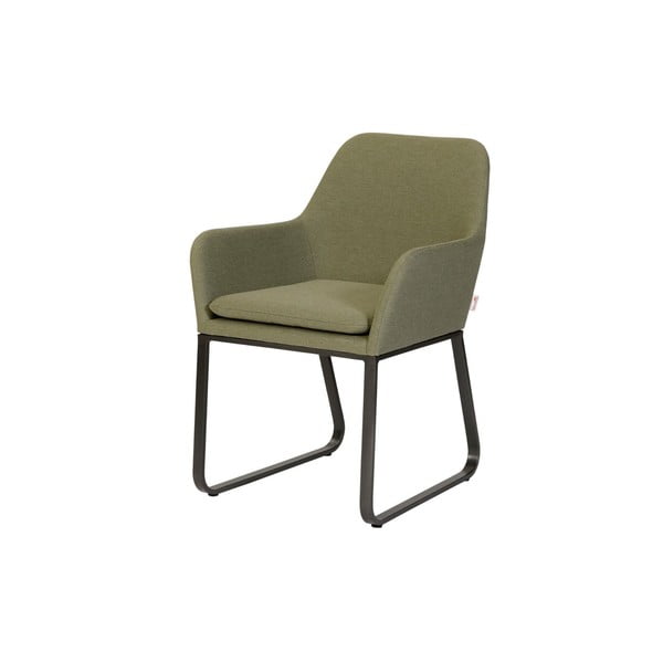 Khaki kovová zahradní židle Plaza – Exotan