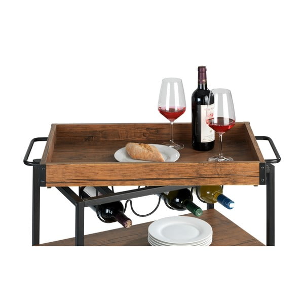 Pojízdná kuchyňská police Wenko Rustico-image-3