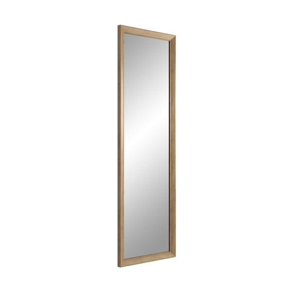 Nástěnné zrcadlo v hnědém rámu Styler Paris, 47 x 147 cm