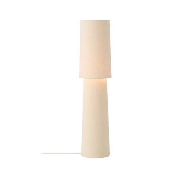Krémová stojací lampa z materiálu bouclé (výška 119 cm) Philo – Ellos Home-image-4