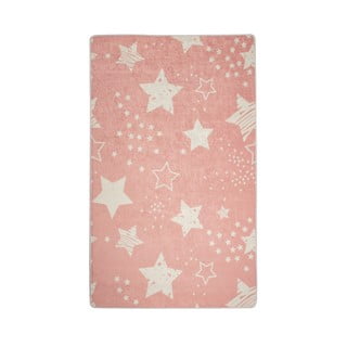 Dětský koberec Pink Stars, 100 x 160 cm