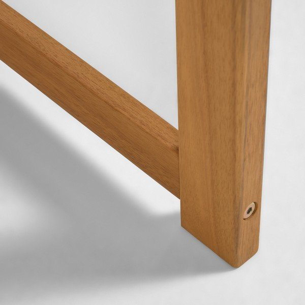 Zahradní jídelní stůl z akáciového dřeva Kave Home Dafne, ⌀ 120 cm-image-3