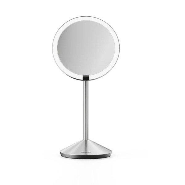 Kosmetické zrcadlo s osvětlením/zvětšovací (zvětšení 5x) ø 12 cm – simplehuman