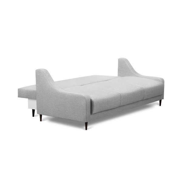 Světle šedá rozkládací pohovka s úložným prostorem Mazzini Sofas Ancolie, 215 cm-image-4