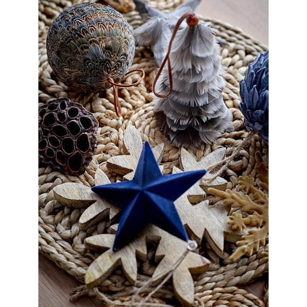 Sada 4 závěsných vánočních ozdob Bloomingville Misba-image-2