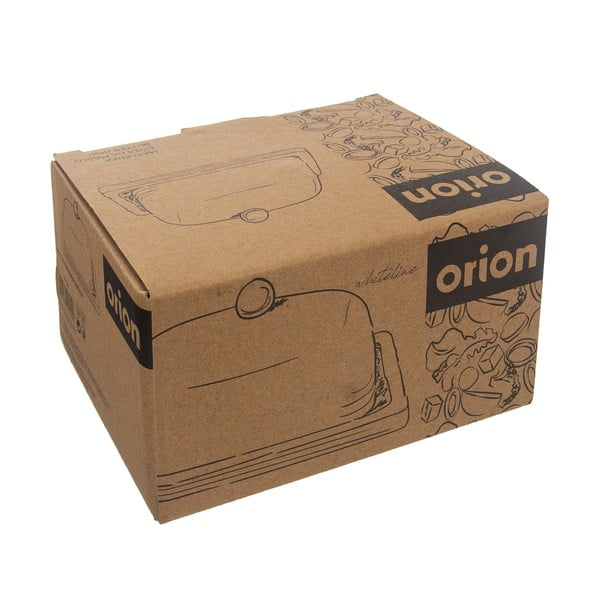 Bílá porcelánová máslenka s bambusovým táckem Orion Whiteline-image-3