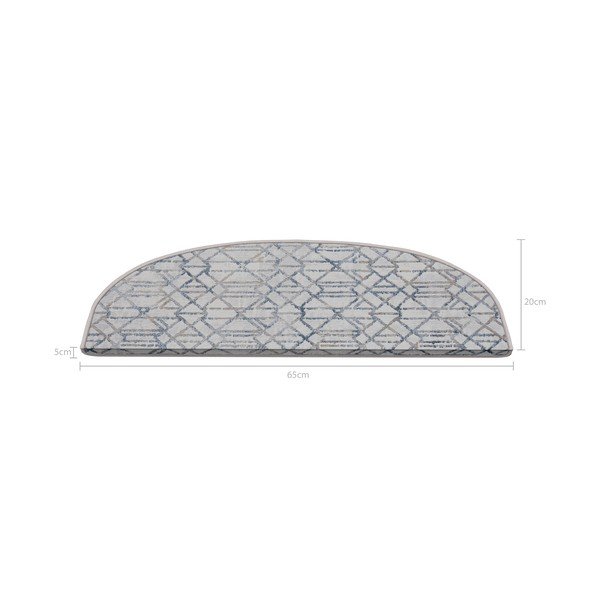 Šedé nášlapy na schody v sadě 16 ks 20x65 cm Cottage Warmth – Vitaus-image-2