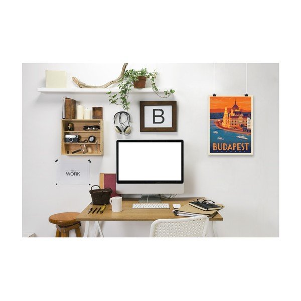 Plakát Americanflat Budapest, 42 x 30 cm-image-2