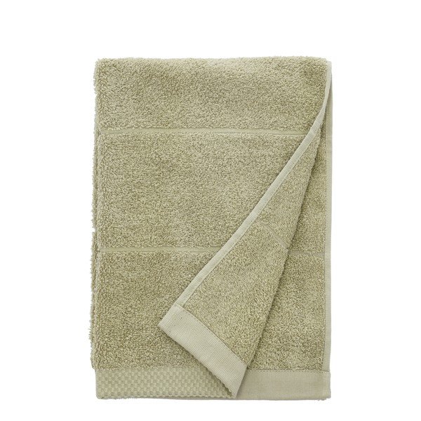Světle zelený froté bavlněný ručník 50x100 cm Line – Södahl