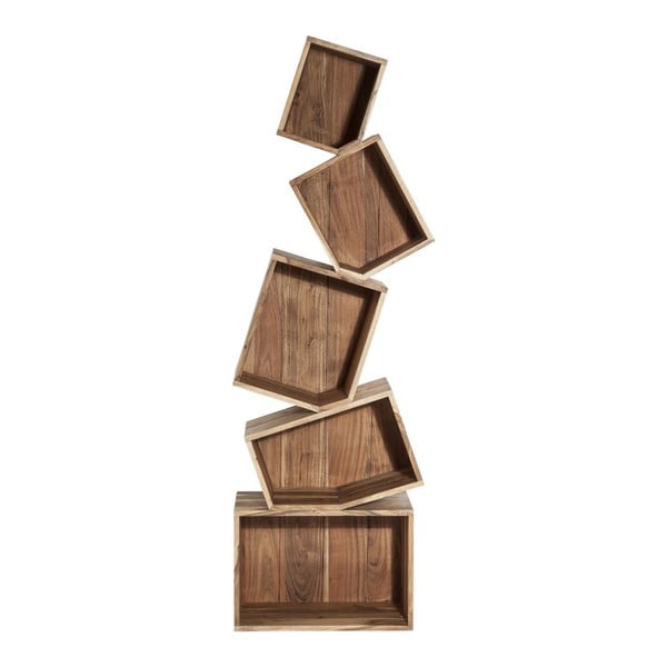 Knihovna z akátového dřeva Kare Design Balance