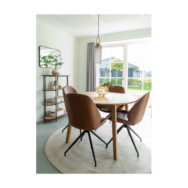 Světle žlutá skleněná ručně vyrobená váza – House Nordic-image-2